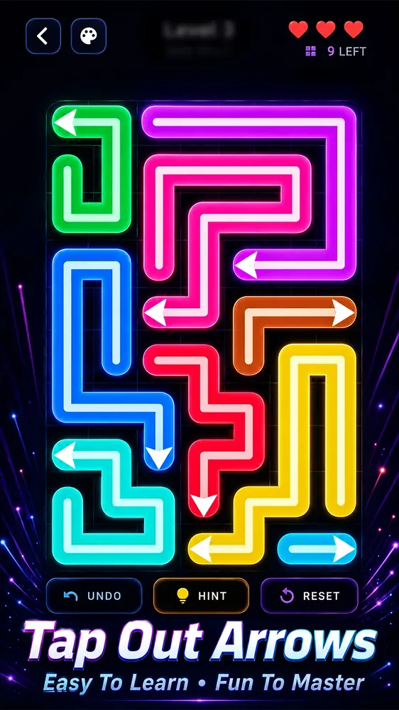 Arrows Escape : Maze Puzzle Screenshot 2 - Official Preview