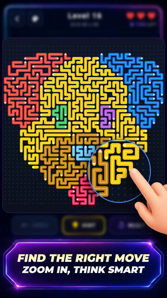 Arrows Escape : Maze Puzzle Screenshot 3 - Official Preview