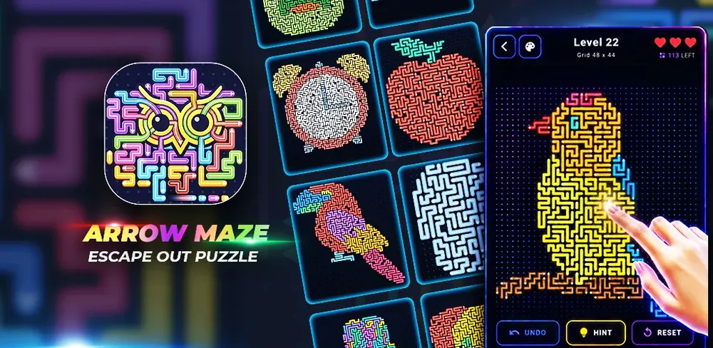 Arrows Escape : Maze Puzzle Screenshot 6 - Official Preview
