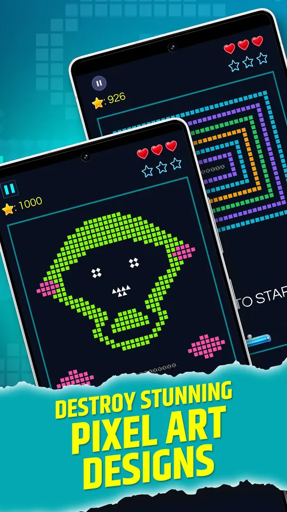 Brick Breaker : Pixel Blitz Screenshot 3 - Official Preview