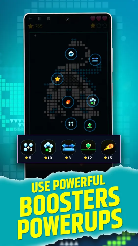 Brick Breaker : Pixel Blitz Screenshot 5 - Official Preview