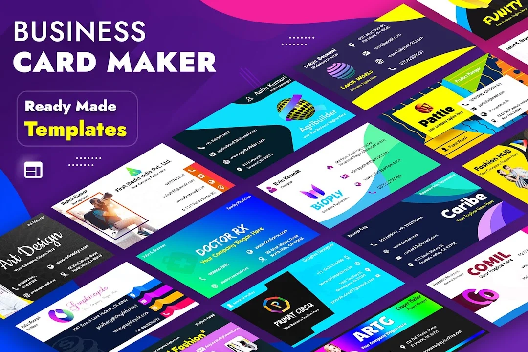 Digital Business Card Maker Screenshot 3 - Official Preview