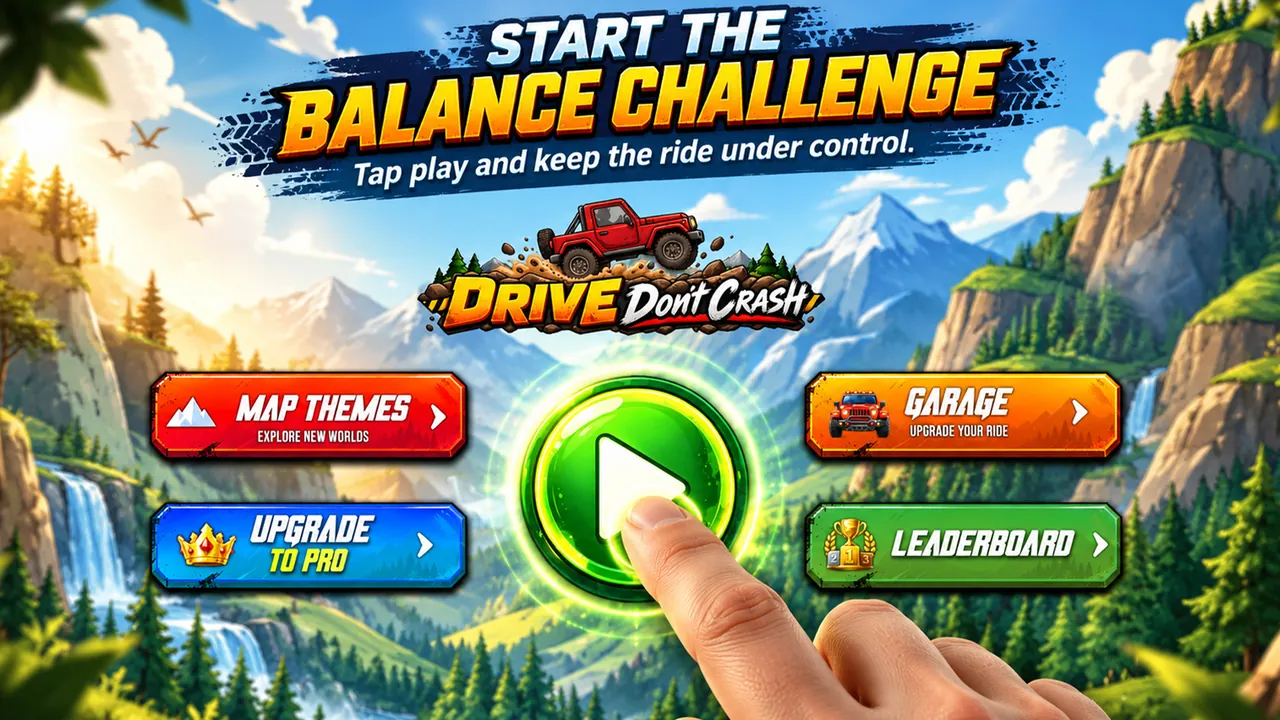 Drive Don't Crash : Car Balance Screenshot 8 - Official Preview
