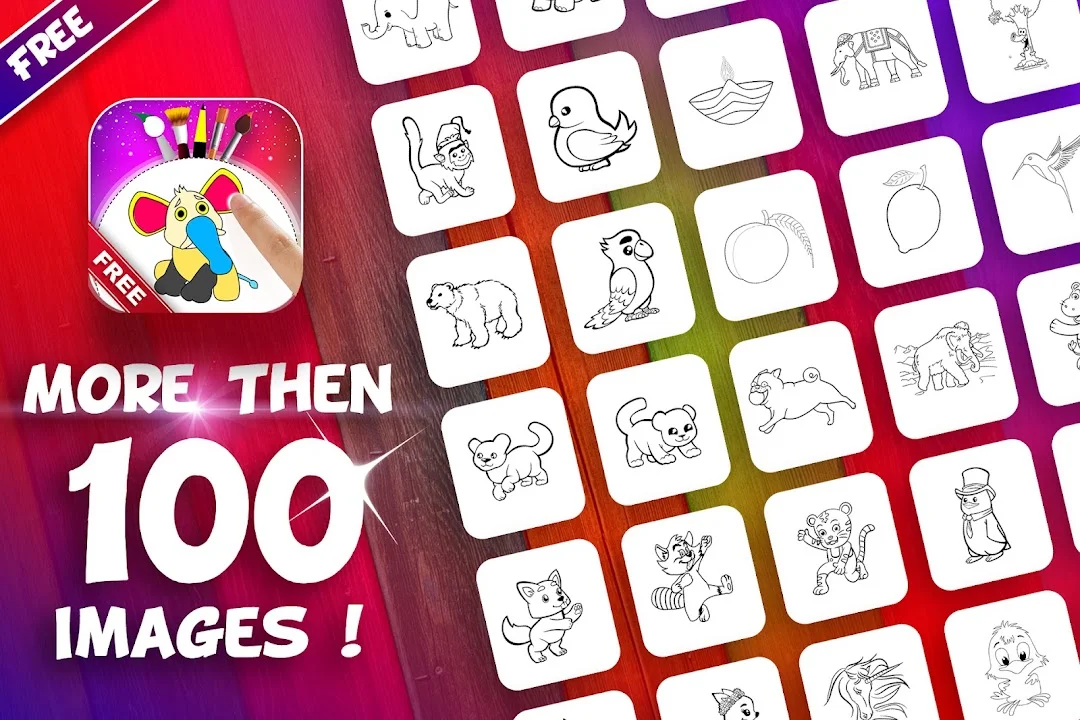 Coloring Book for Kids & Drawing Screenshot 3 - Official Preview