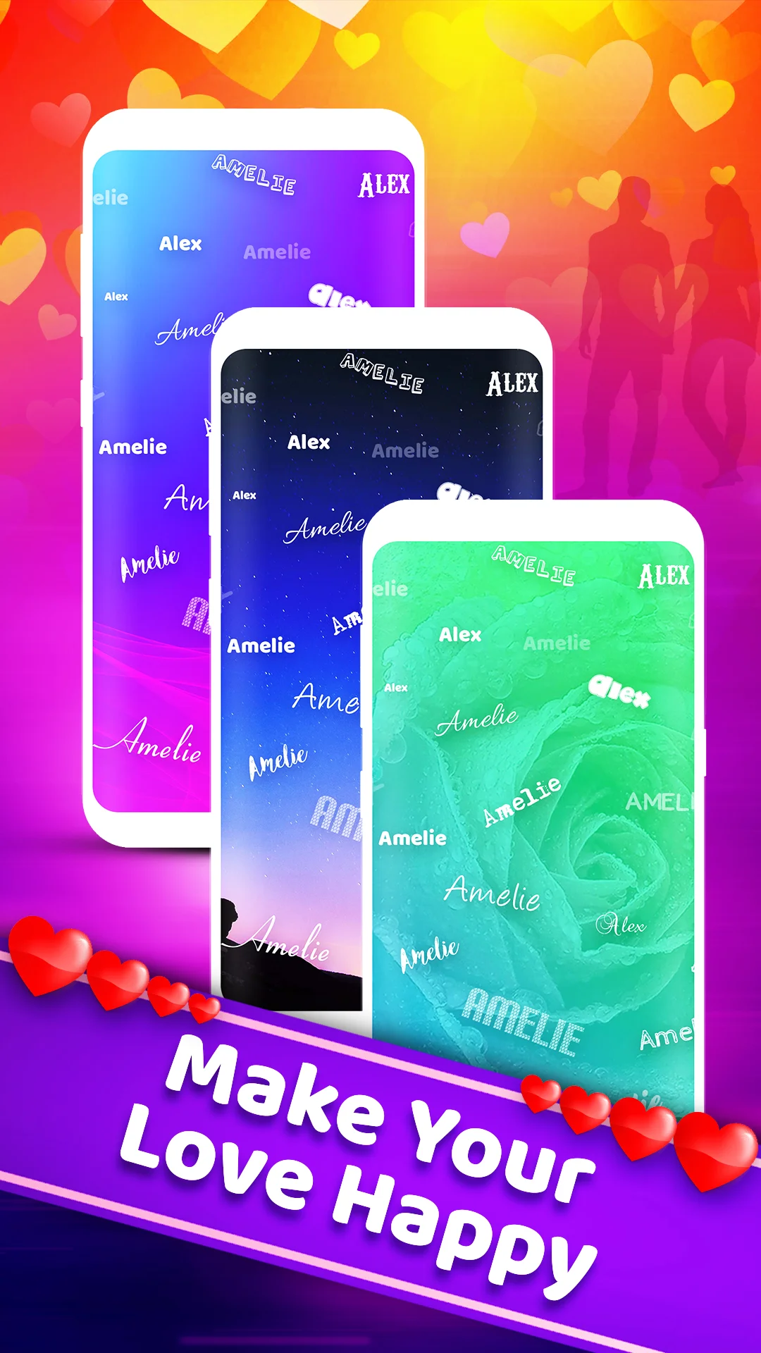 My Love Name Valentine LWP Screenshot 2 - Official Preview