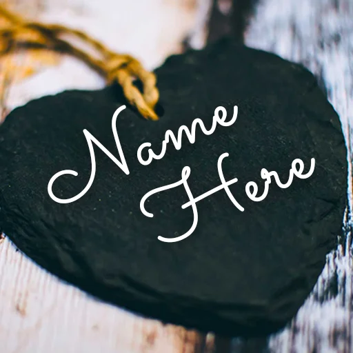 Name On Pics & Typography Icon