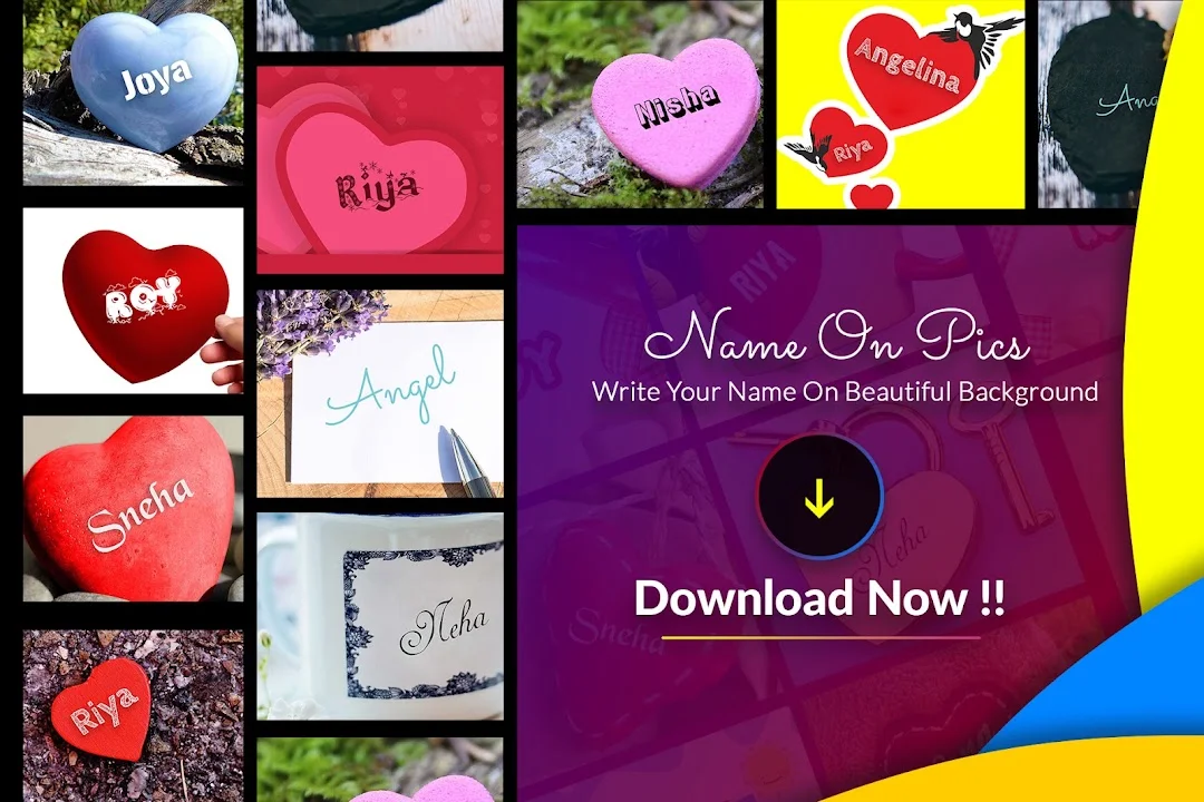 Name On Pics & Typography Screenshot 2 - Official Preview