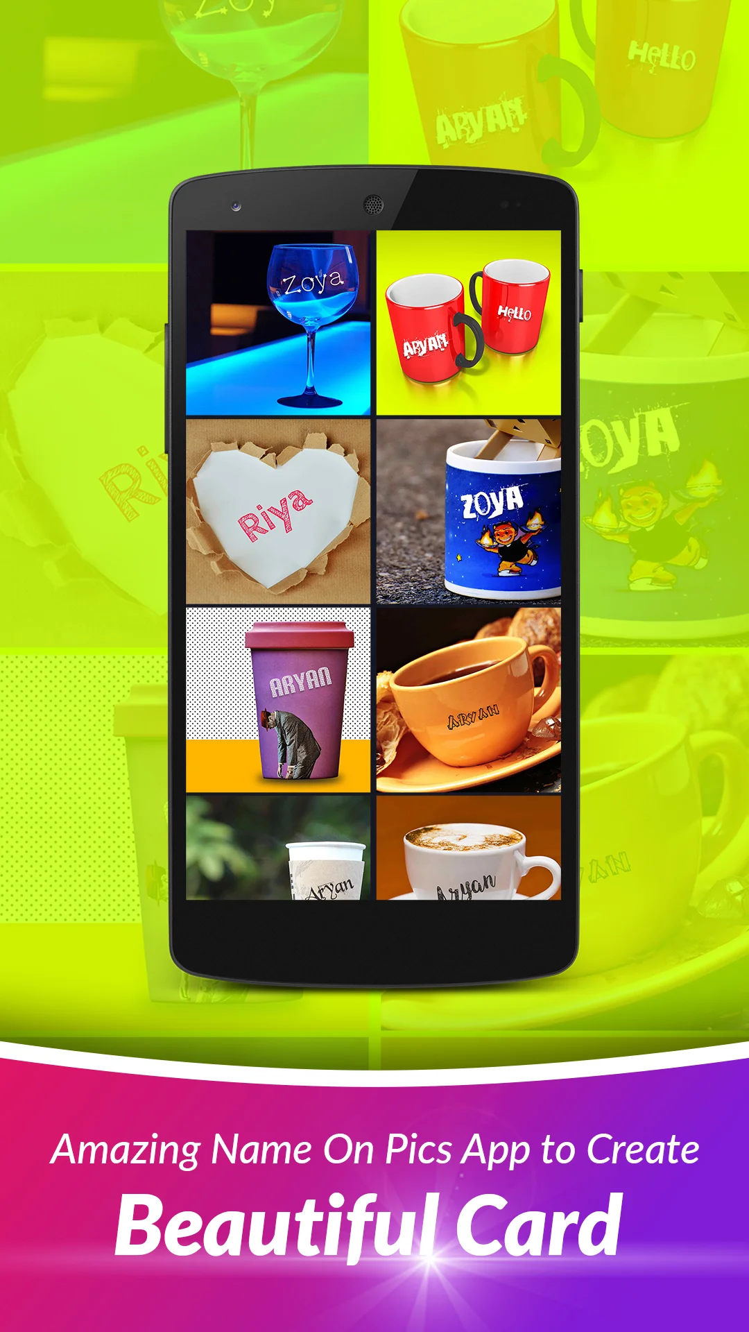 Name On Pics & Typography Screenshot 3 - Official Preview