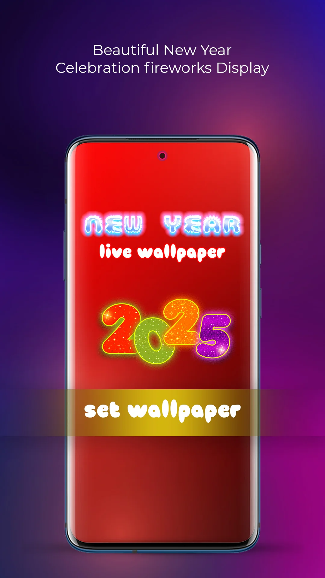 Fireworks New Year 3D Wallpaper Screenshot 2 - Official Preview