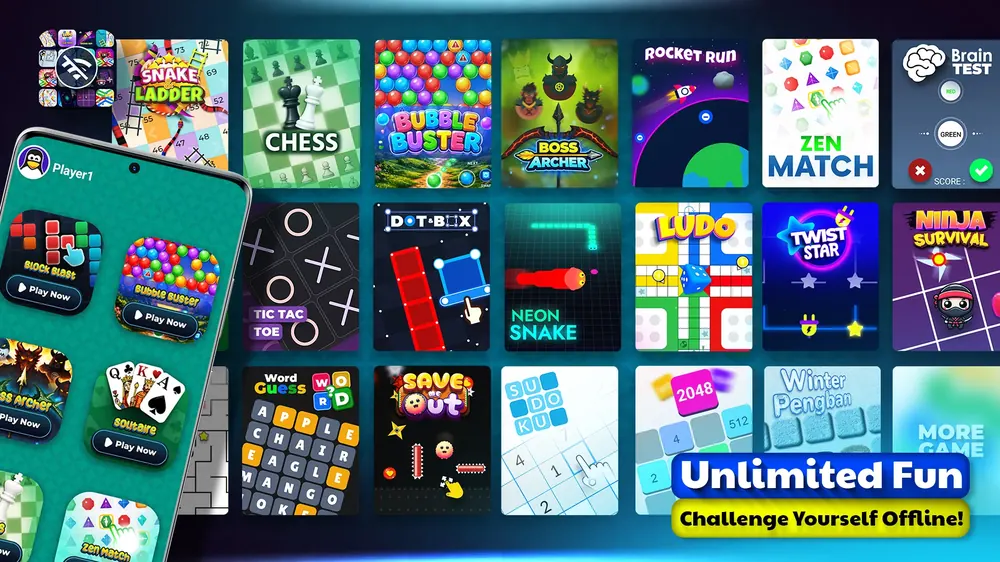 Offline Games - No WiFi Games Screenshot 1 - Official Preview