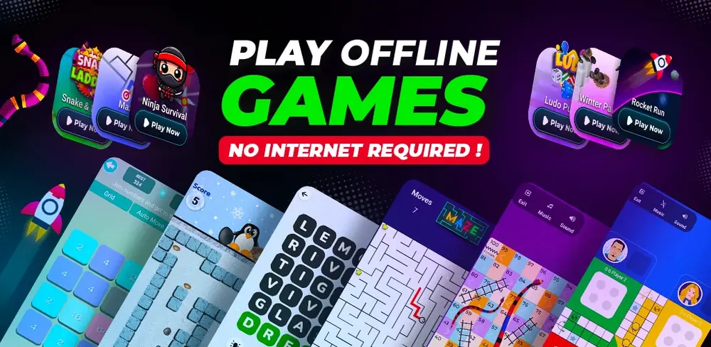 Offline Games - No WiFi Games Screenshot 2 - Official Preview