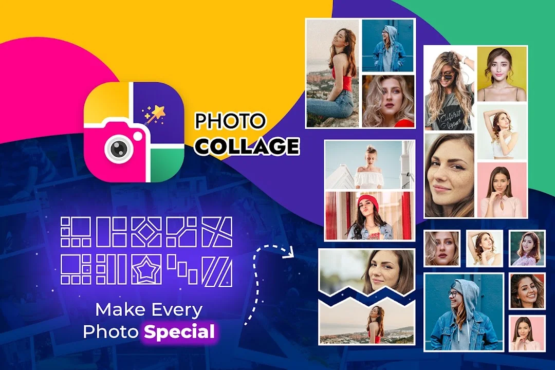 Photo Collage Editor & Grid Screenshot 1 - Official Preview