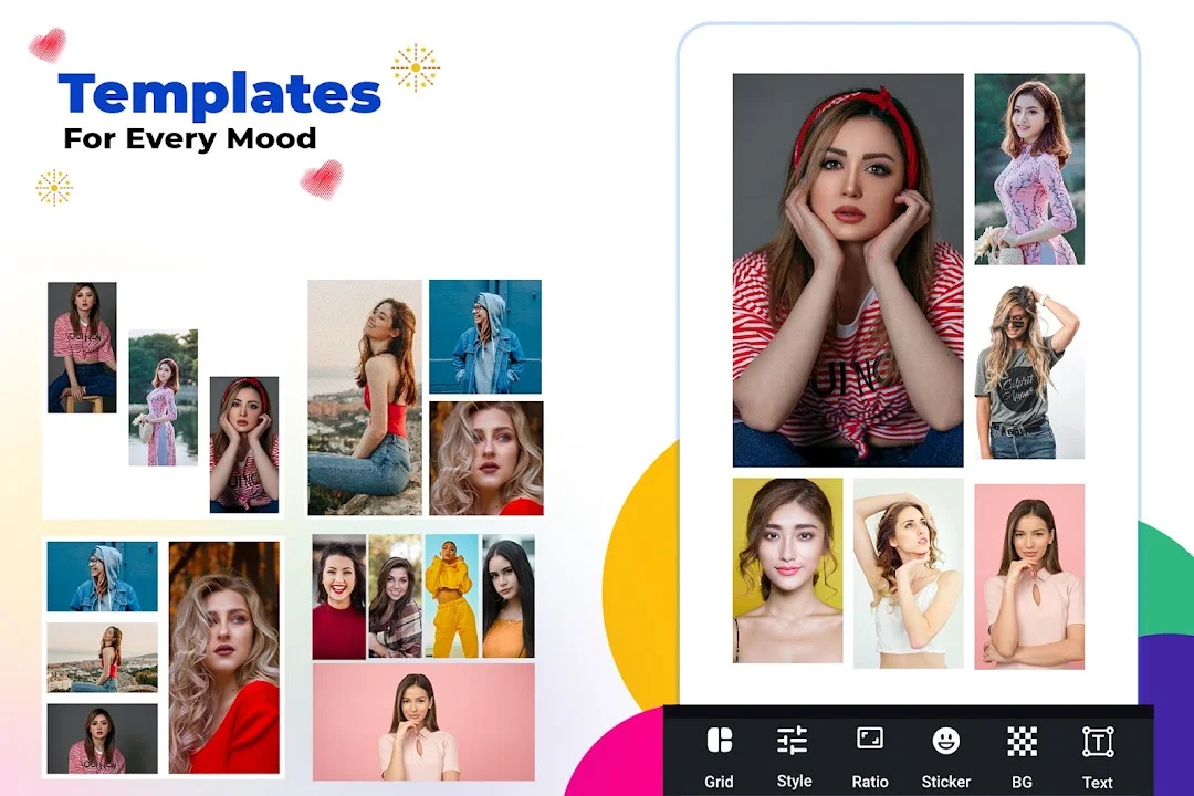 Photo Collage Editor & Grid Screenshot 3 - Official Preview