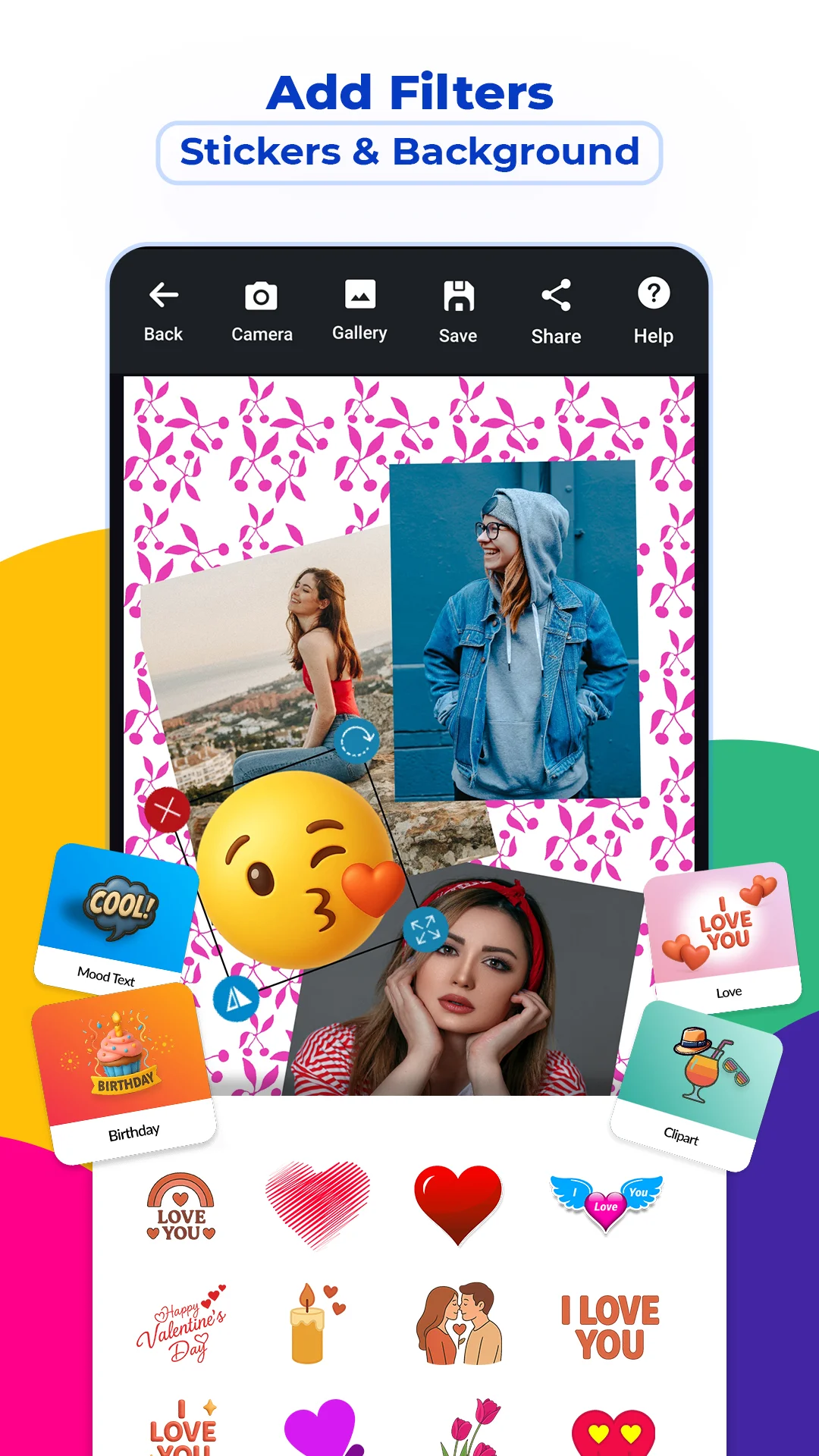 Photo Collage Editor & Grid Screenshot 5 - Official Preview