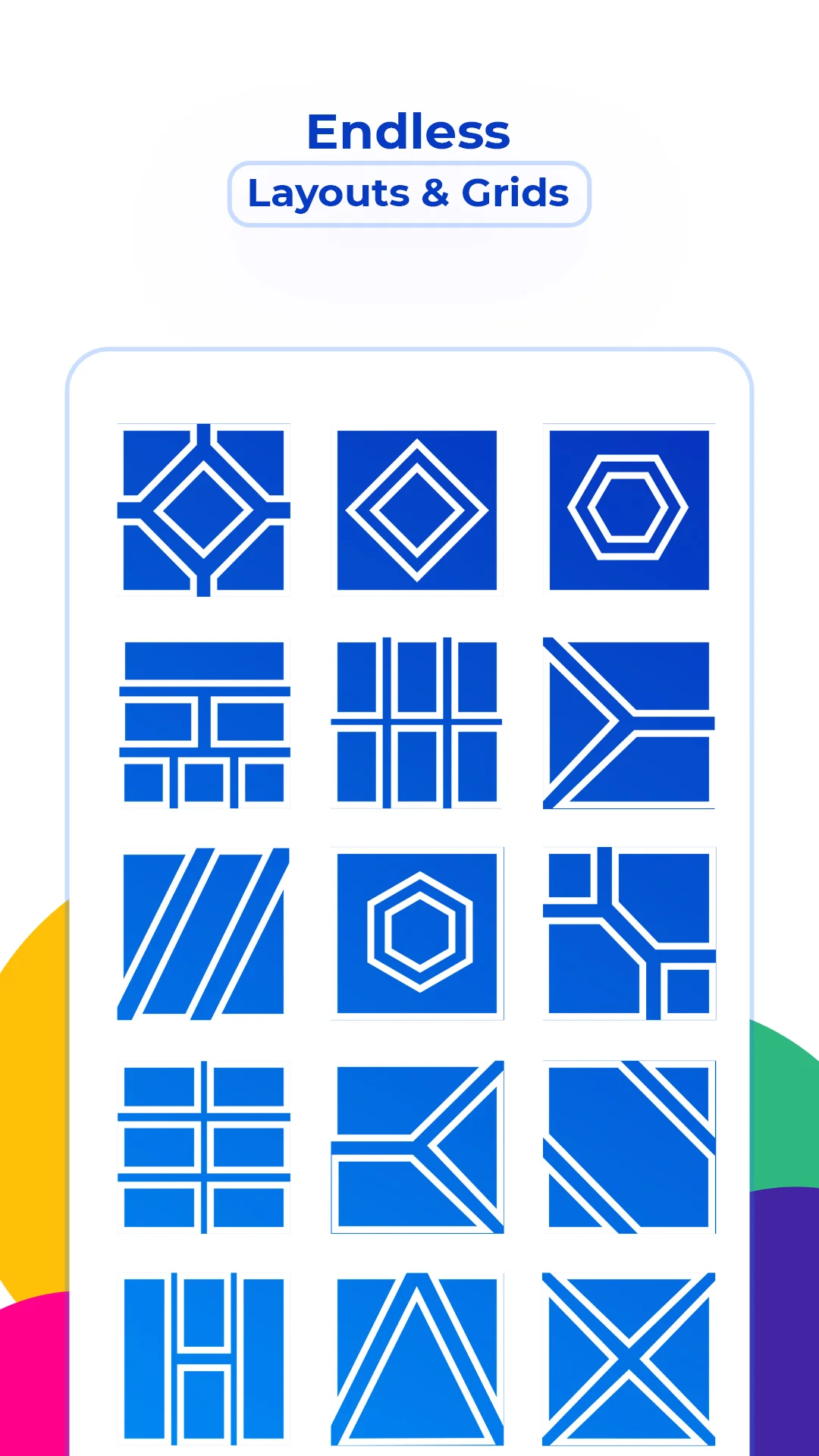 Photo Collage Editor & Grid Screenshot 6 - Official Preview