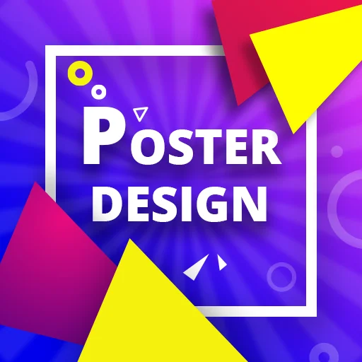 Poster Maker & Banner Design Icon