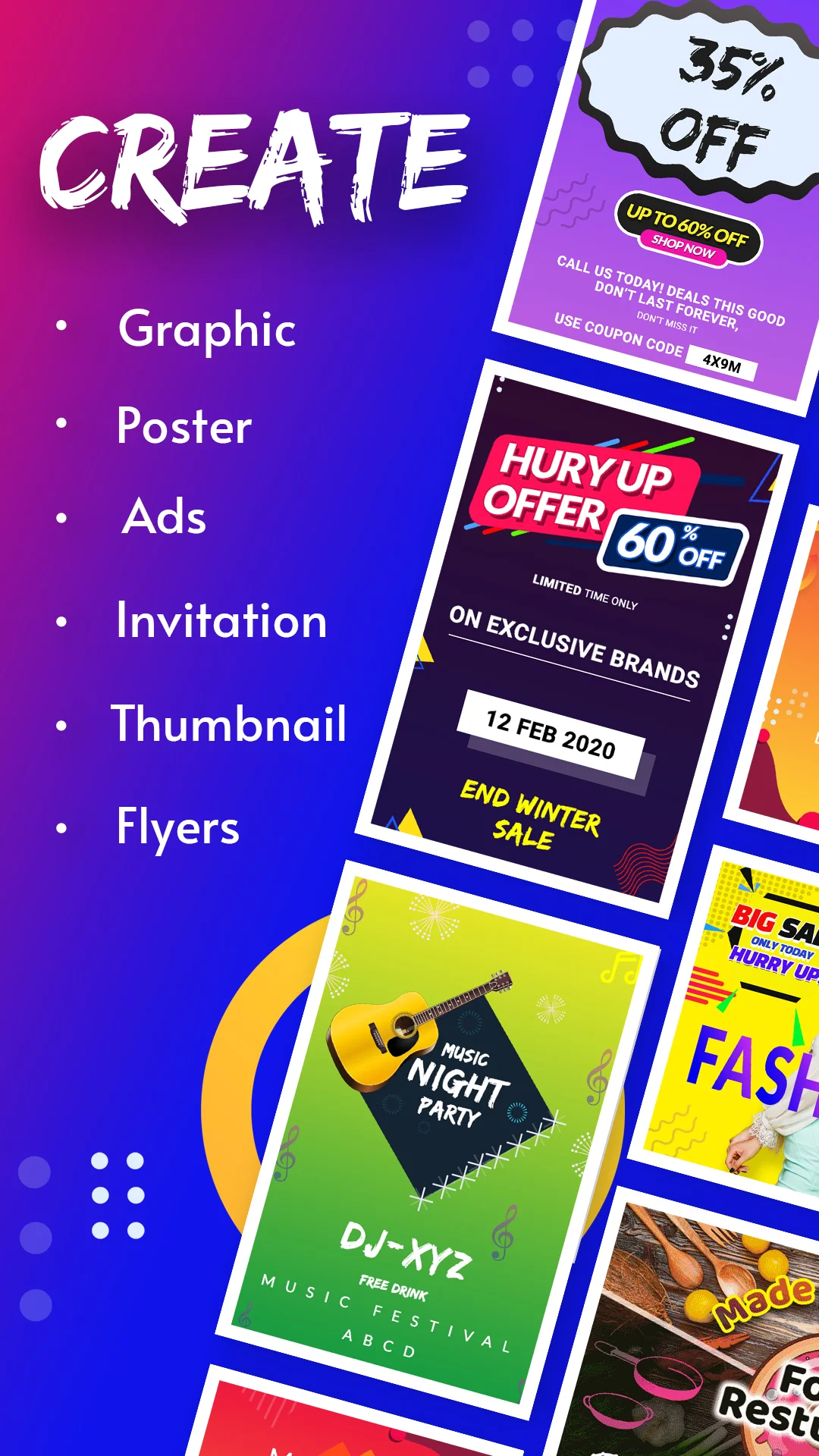 Poster Maker & Banner Design Screenshot 4 - Official Preview