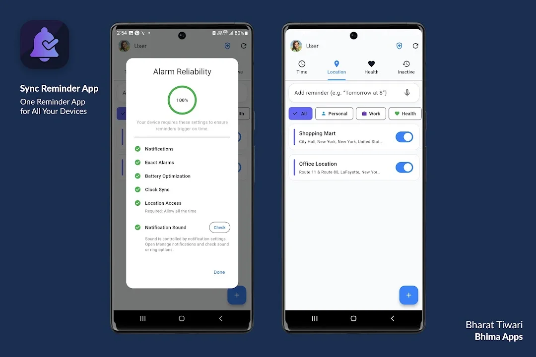 Sync Reminder App & Planner Screenshot 3 - Official Preview