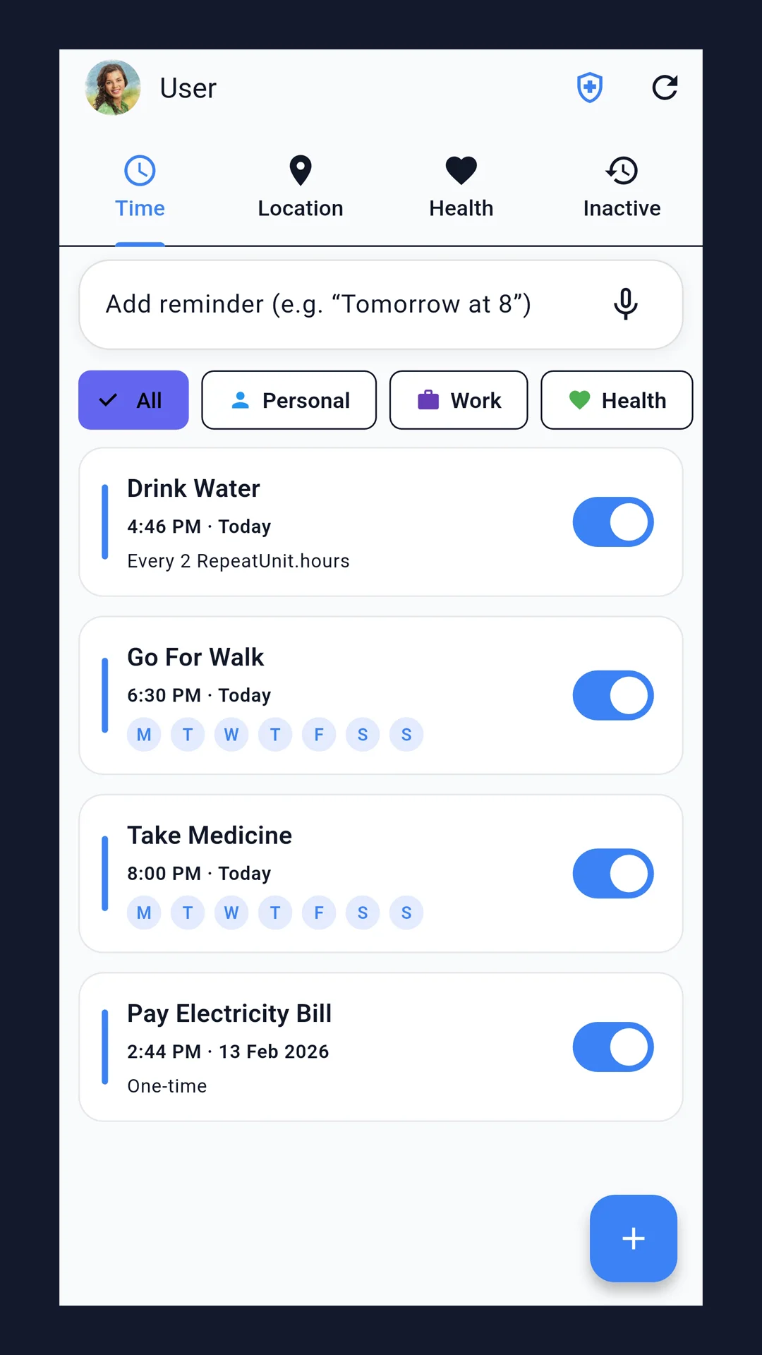 Sync Reminder App & Planner Screenshot 4 - Official Preview
