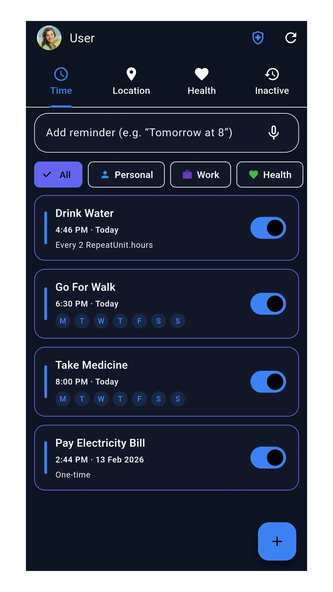 Sync Reminder App & Planner Screenshot 5 - Official Preview