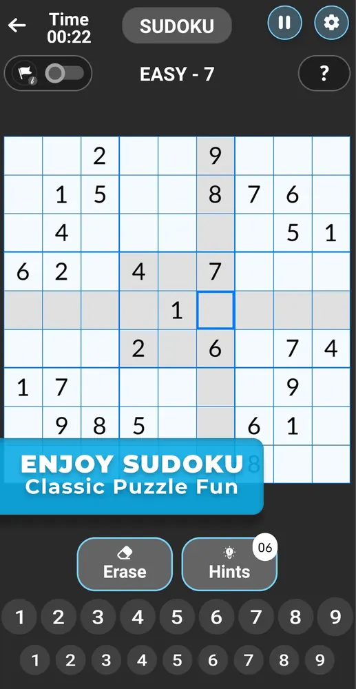 Sudoku - Classic Brain Puzzle Screenshot 1 - Official Preview