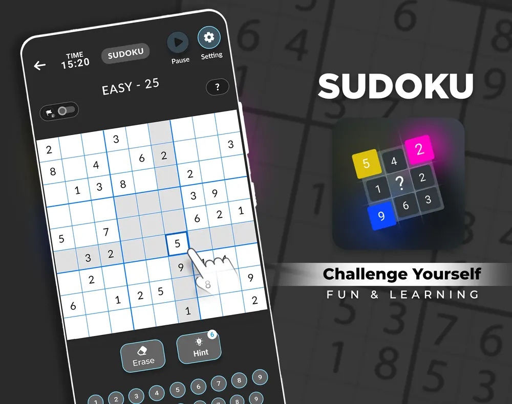 Sudoku - Classic Brain Puzzle Screenshot 3 - Official Preview