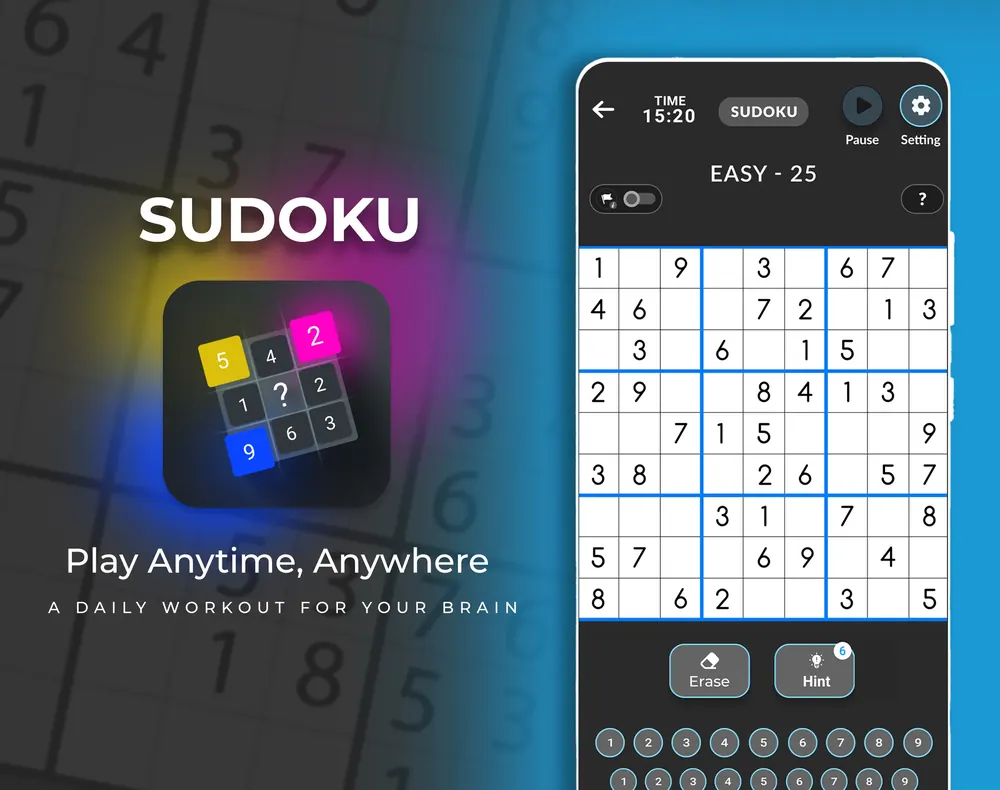Sudoku - Classic Brain Puzzle Screenshot 7 - Official Preview